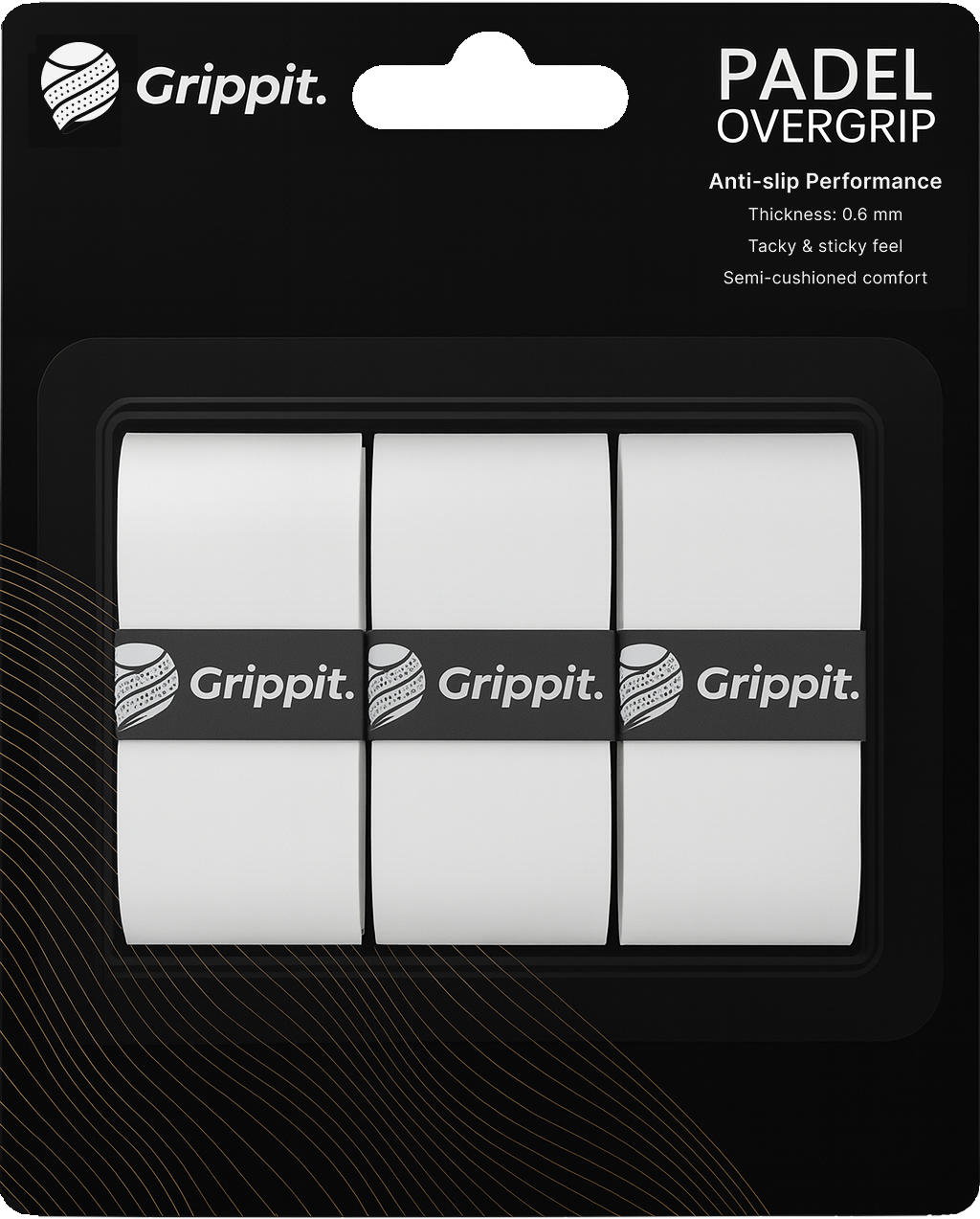 Grippit - Padel Overgrip (White)