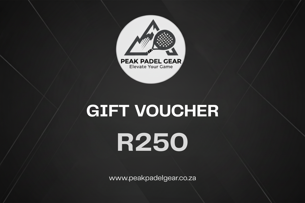 Peak Padel Gear Gift Voucher - R250