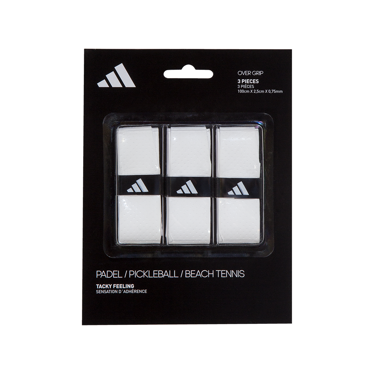 Adidas - Set of Overgrips x3 (White)