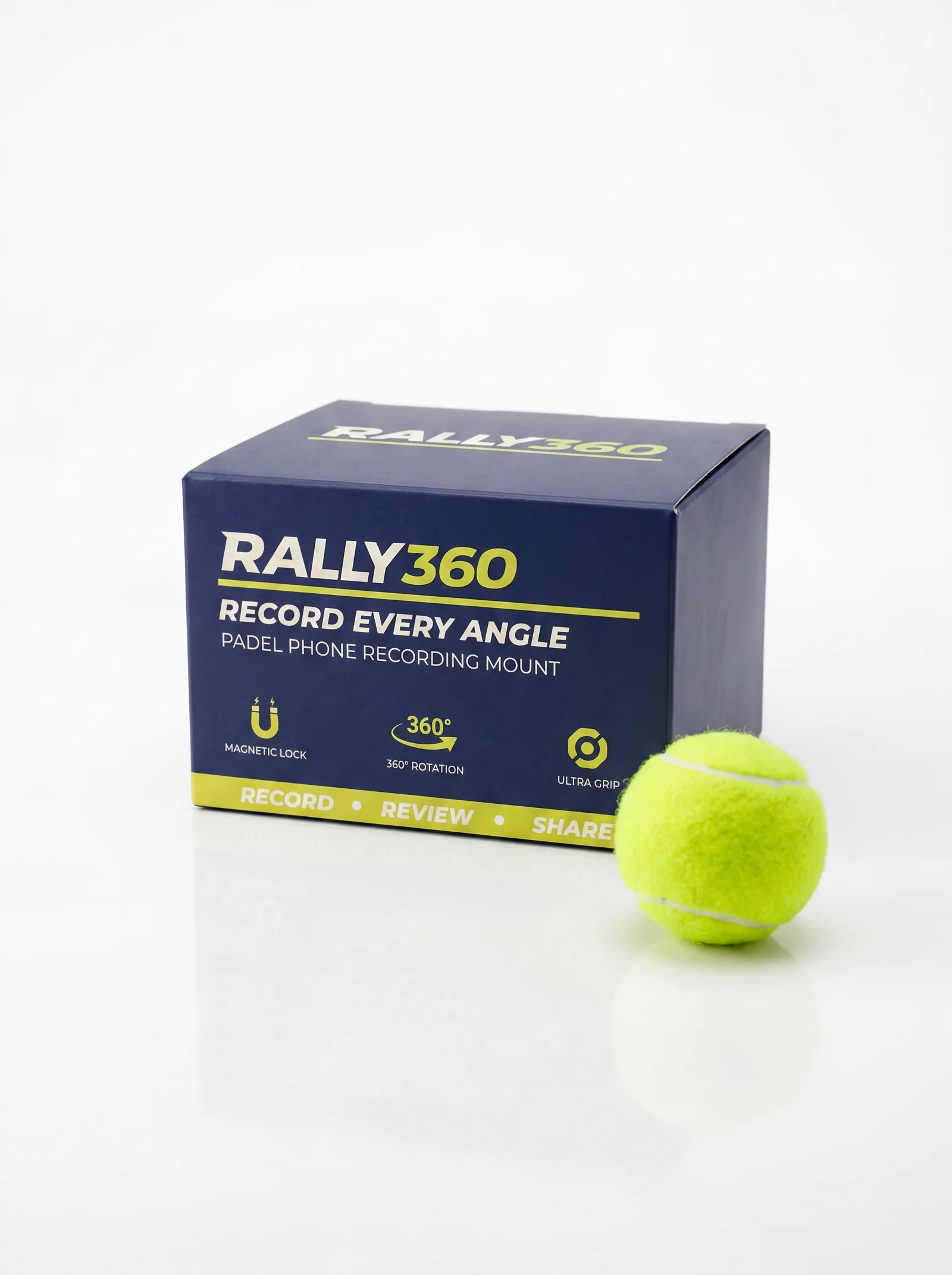 Rally360 works with every phone - MagSafe direct attach and universal magnetic ring fit