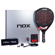 NOX LTD Limited Edition padel racket with full accessory set and luxury gift box