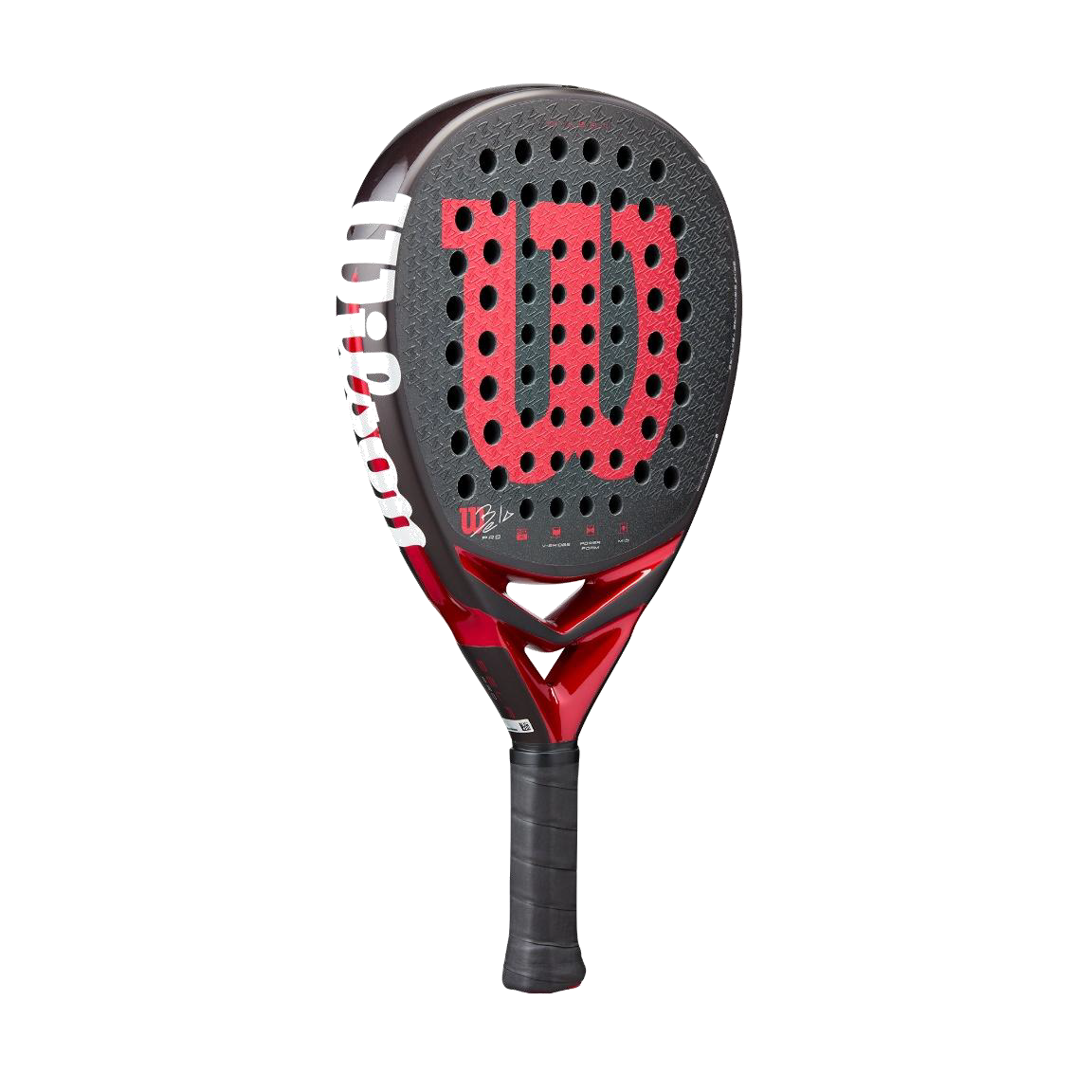 Wilson Bela Pro V3 padel racket side view
