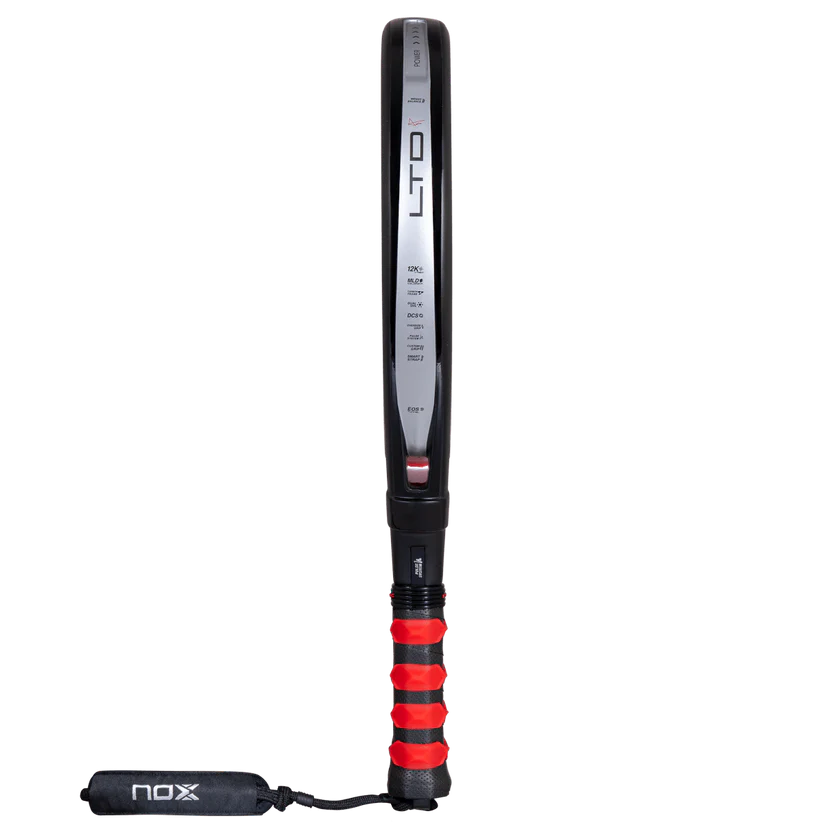 NOX LTD Limited Edition padel racket handle and grip detail