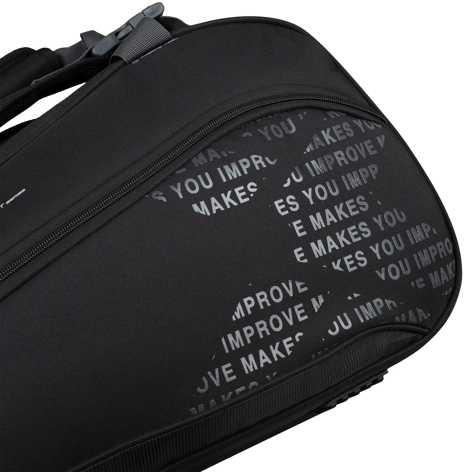 NOX Street padel bag - backpack mode showing padded shoulder straps